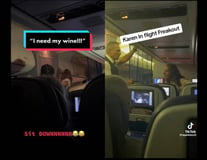Wine Denied: A Flight Diverted Due to Unruly Passenger's Outburst image